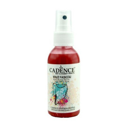 Pintura textil en spray rojo